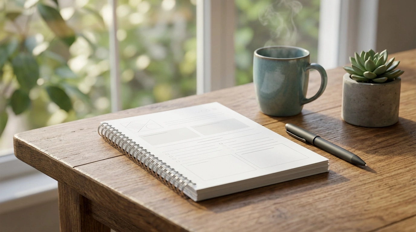 Mindful Clarity Printable Journal for Calm & Gratitude